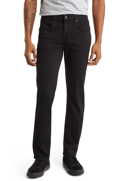 7 For All Mankind Mens Slim fit Casual Pants 33 / 34 Black Solid
