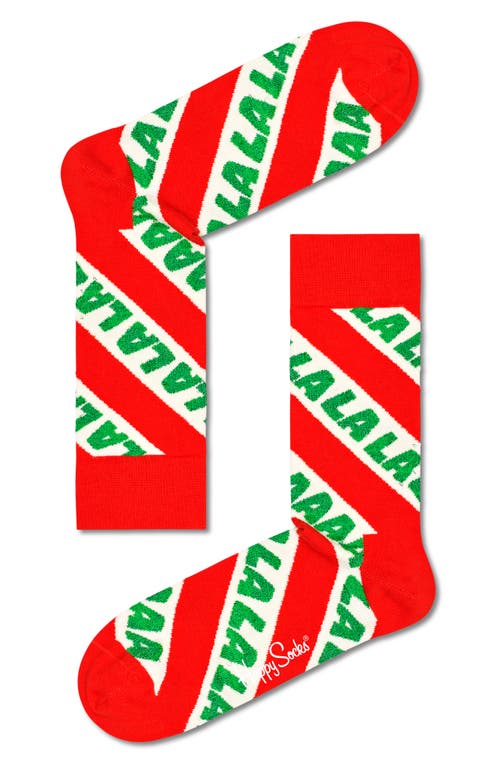 FA LA LA LA SOCK One Size - Holiday Fun