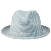 Country Gentlemen Theo Braided Fedora Chambray XL HAT
