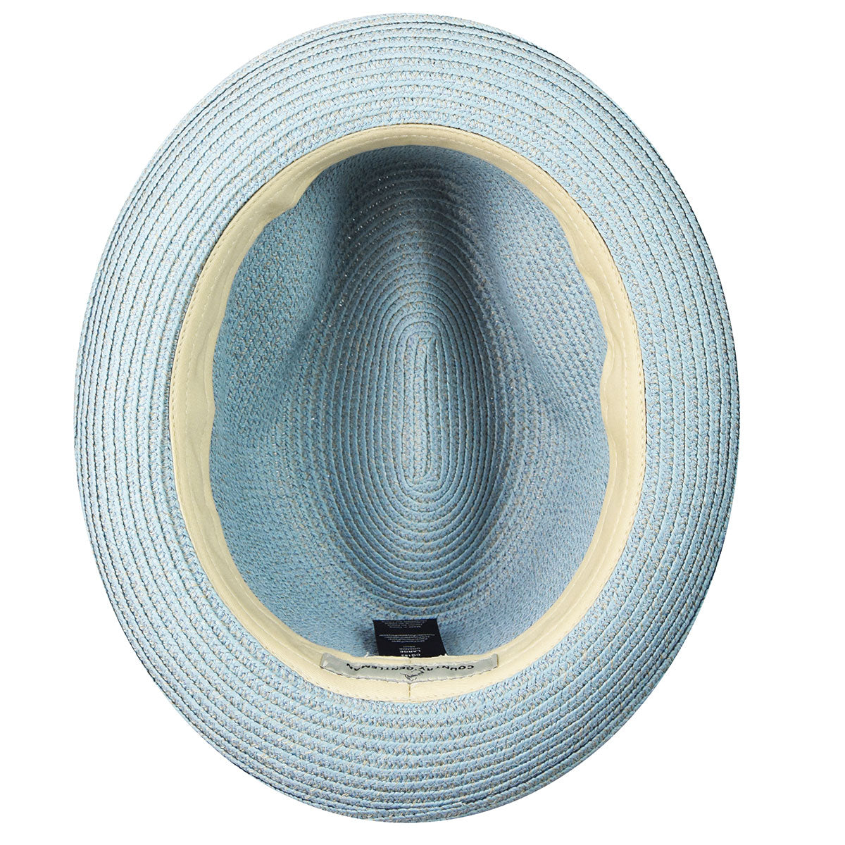 Country Gentlemen Theo Braided Fedora Chambray XL HAT