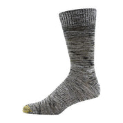 Gold Toe Mens 2 Pk. Ombre Crew Socks Multi Grey