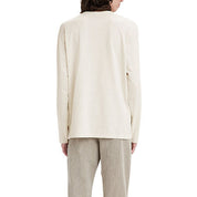 Levi's Water Less Men's Henley Shirt White Size Large