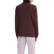 Levi's Red Mens Striped Thermal Long Sleeve Shirt XXL 2XL Red