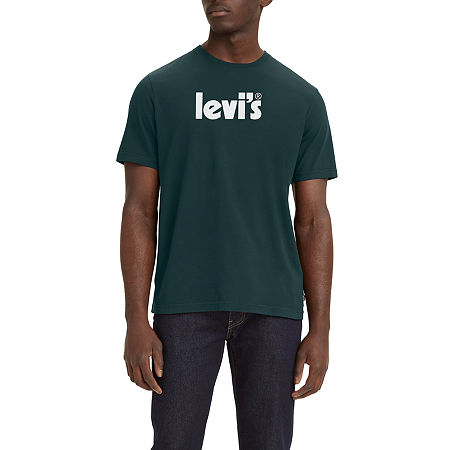 Levi's Men's Graphic Tshirt Xxl Green
