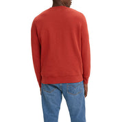 Levi's Men's Core Crewneck Sweatshirt Brick Red 2XL XXL