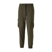 Puma Men's Olive Green Woven Cargo Sweatpants 2XL