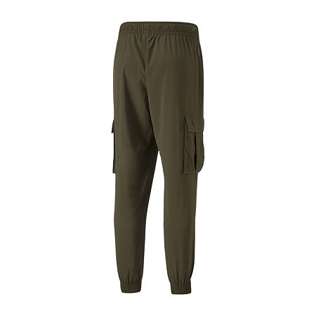Puma Men's the Train Fav Moisture Wicking Woven Cargo Sweatpants Green XXL