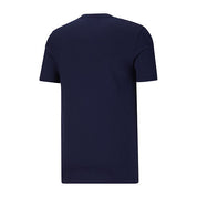 Puma Mens Crew Neck Short Sleeve Graphic T-Shirt XL Blue
