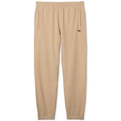 Lacoste Mens Relaxed-Fit Logo Sweatpants Beige XL