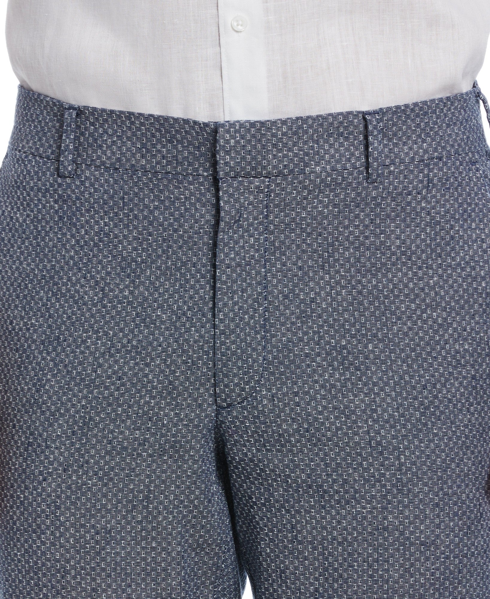 Cubavera Mens Stretch Suit Dress Pants Blue 40 x 32