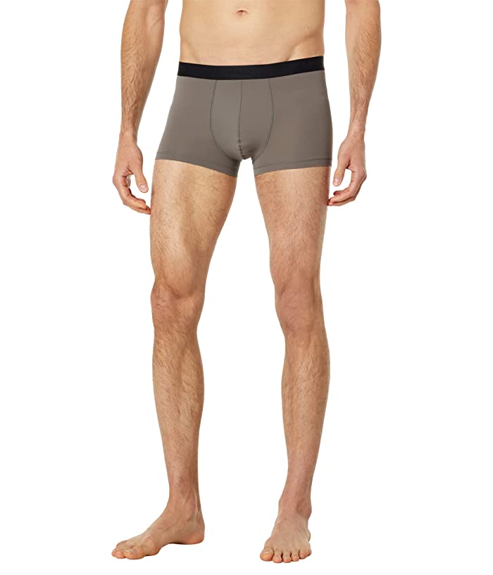 Hanro Mens Classic fit Boxer Briefs Underwear Large Grey