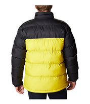 Columbia Men's Pike Lake Water Resistant Puffer Jacket Small Yellow / Black