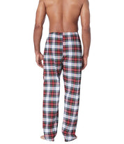 Polo Ralph Lauren Men's Stuart Plaid Flannel Pajama Pants Black Red Medium