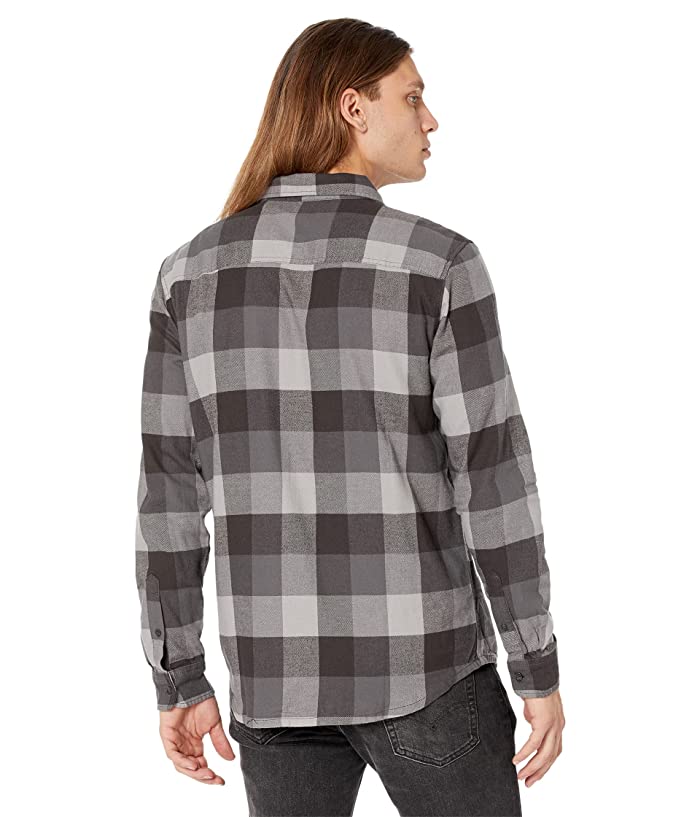 Quiksilver Mens Motherfly Flannel Charcoal Small