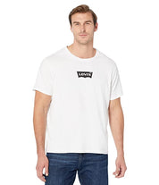 Levis Mens Standard-Fit Short Sleeve T Shirt Northern Light White Small