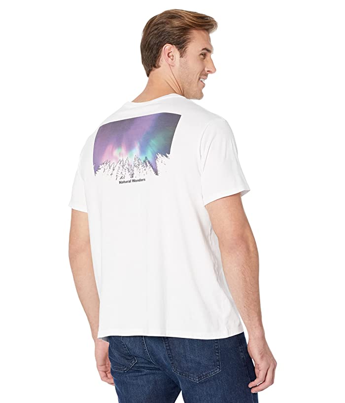 Levis Mens Standard-Fit Short Sleeve T Shirt Northern Light White Small