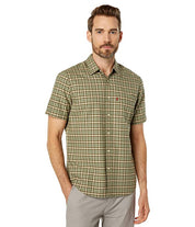 Levis Mens Classic Short Sleeve Button Up Garret Seagrass Small