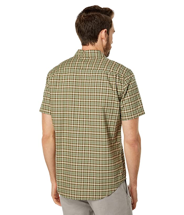 Levis Mens Classic Short Sleeve Button Up Garret Seagrass Small