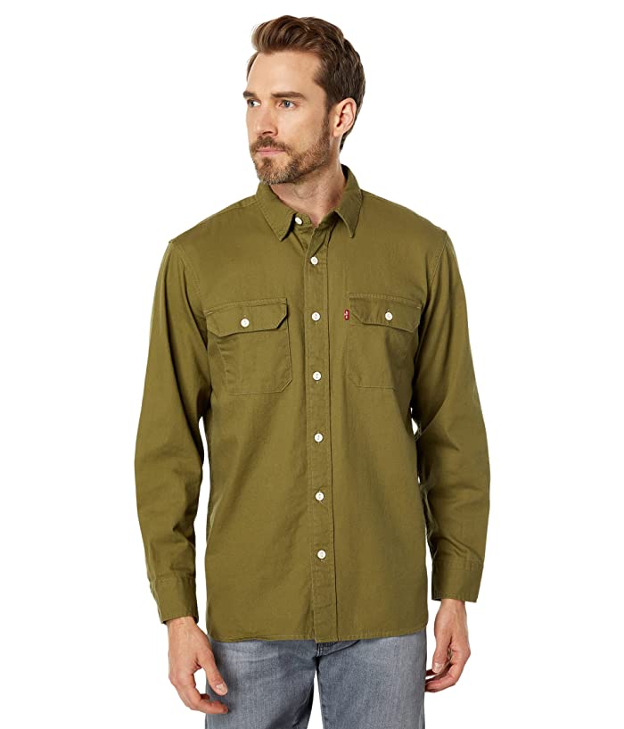 Levi's Men's Classic Worker Overshirt Martini Olive Xxl
