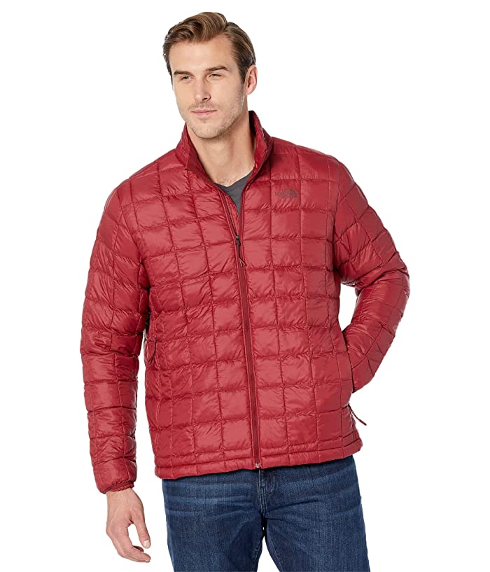 The North Face Mens Thermo Ball Cordovan Puffer Jacket XL Red