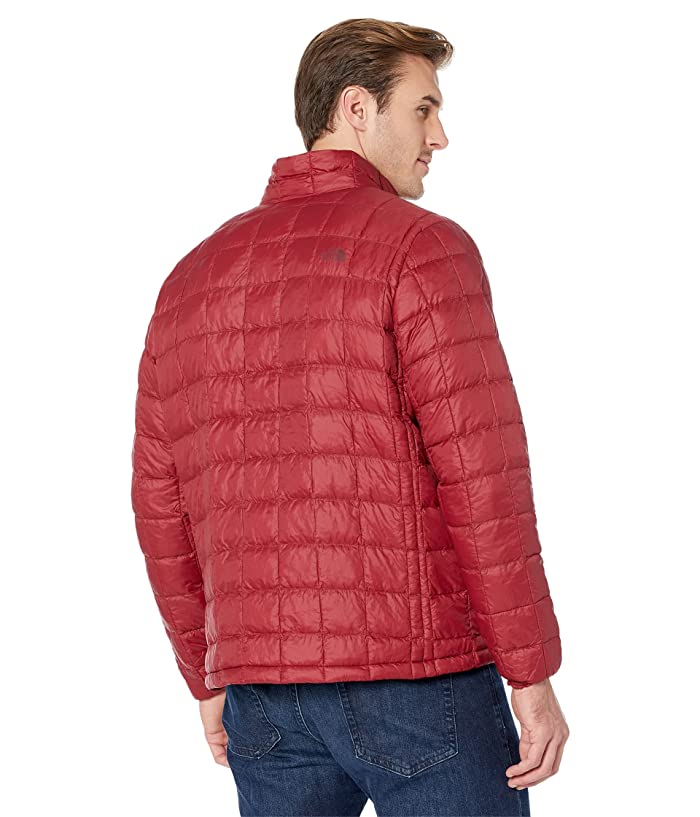 The North Face Mens Thermo Ball Cordovan Puffer Jacket Small Red