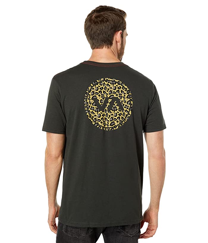 RVCA Men's Short Sleeve Crewneck T Shirt Pirate Black XXL