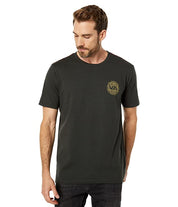 RVCA Men's Short Sleeve Crewneck T Shirt Pirate Black XXL