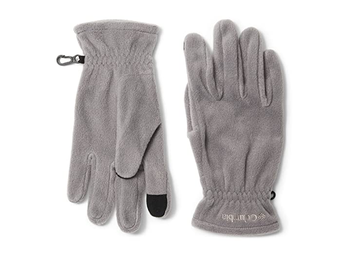 Columbia Mens Steens Mountain Fleece Apparelgloves Gloves Light Grey XL