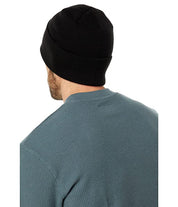 UGG Men's 3D Logo Cuff Beanie Hat Black ONE SIZE