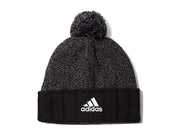 Adidas Mens Recon 3 Ballie Beanie Hat Marled Black Grey OS