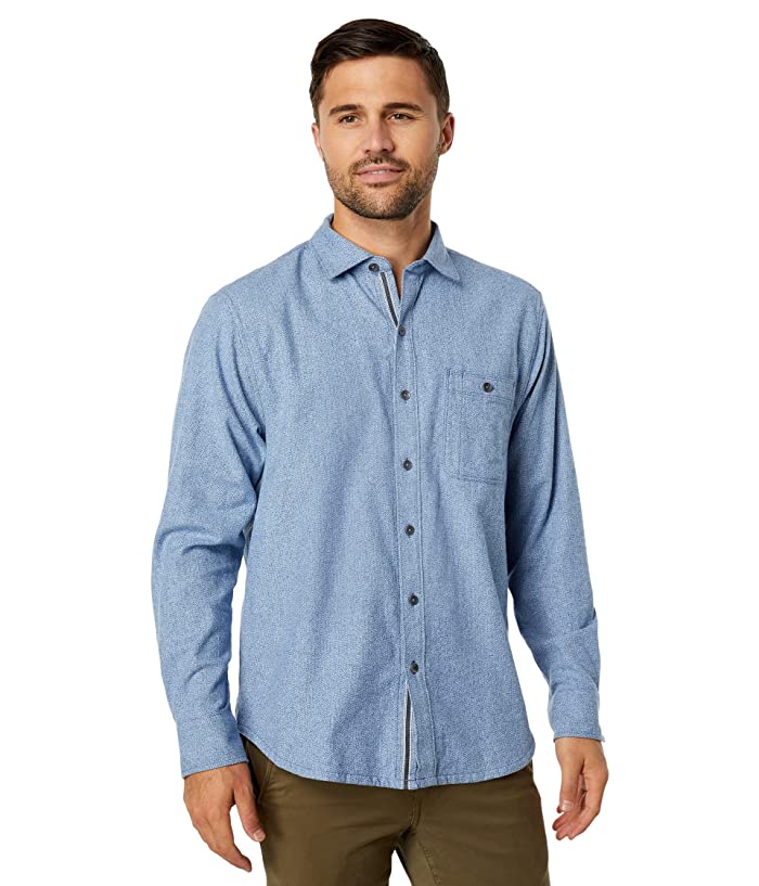 Tommy Bahama Men's San Mateo Long sleeve Button Down Shirt Kingdom Blue XXL