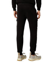 Puma Men's Gold Logo Tape Fleece Cargo Pants Black XXL