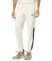 Puma Mens Essentials Cargo Active Pants White Gold Large