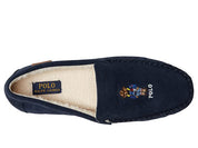 Polo Ralph Lauren Mens Collins Moccasin Slipper Navy Blue 11