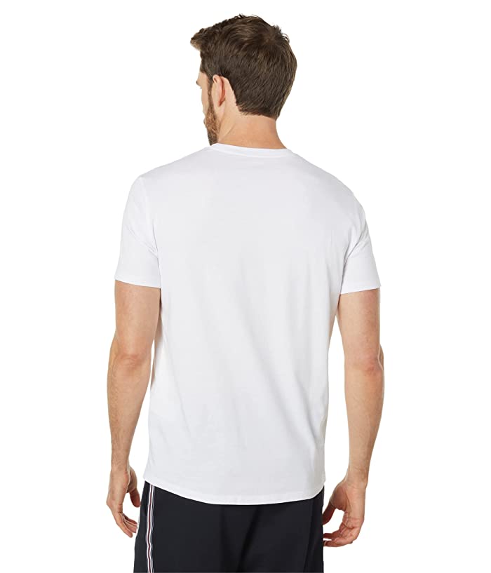 AX Armani Exchange Block Letter Logo Short Sleeve T-Shirt White 2XL