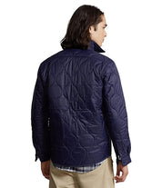 Polo Ralph Lauren Men's Quilted Shirt Jacket Large Newport Navy Blue