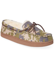 Club Room Men's Camo Moccasin Slippers Medium
