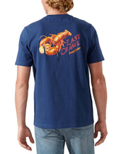 Tommy Bahama Men's Last Crawl Graphic T-shirt  Kingdom Blue Small