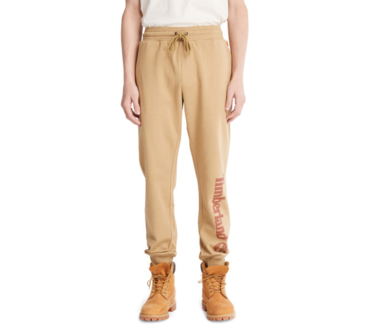 Timberland Men's Core Tree Logo Sweatpants Antique Bronze rustic Brown Medium