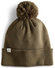 Sun + Stone Men's Solid Pom Beanie Hat Olive Green