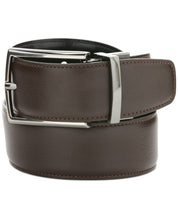 Perry Ellis Portfolio Mens Reversible Belt Dark Brown Black Large