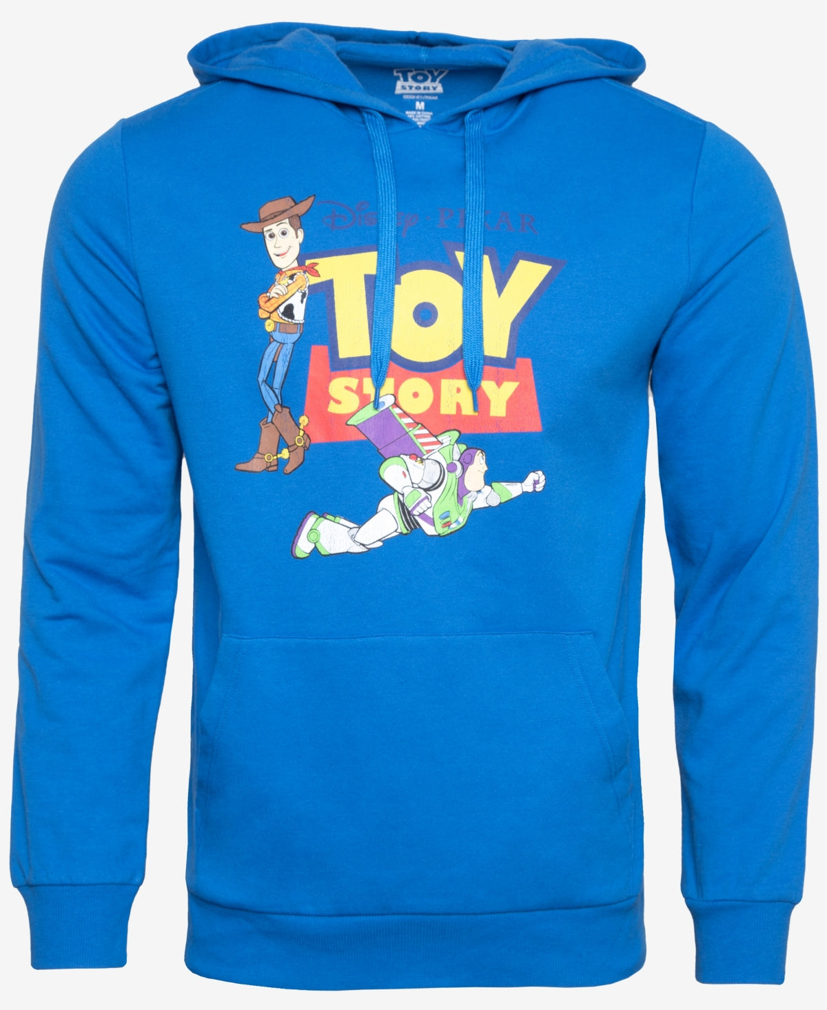 Hybrid Mens Toy Story Long Sleeve Hoodie Sweatshirt Royal Blue Medium