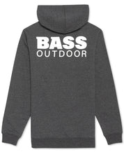Bass Outdoor Mens Fleece Pullover Hoodie Sweatshirt Grey Small