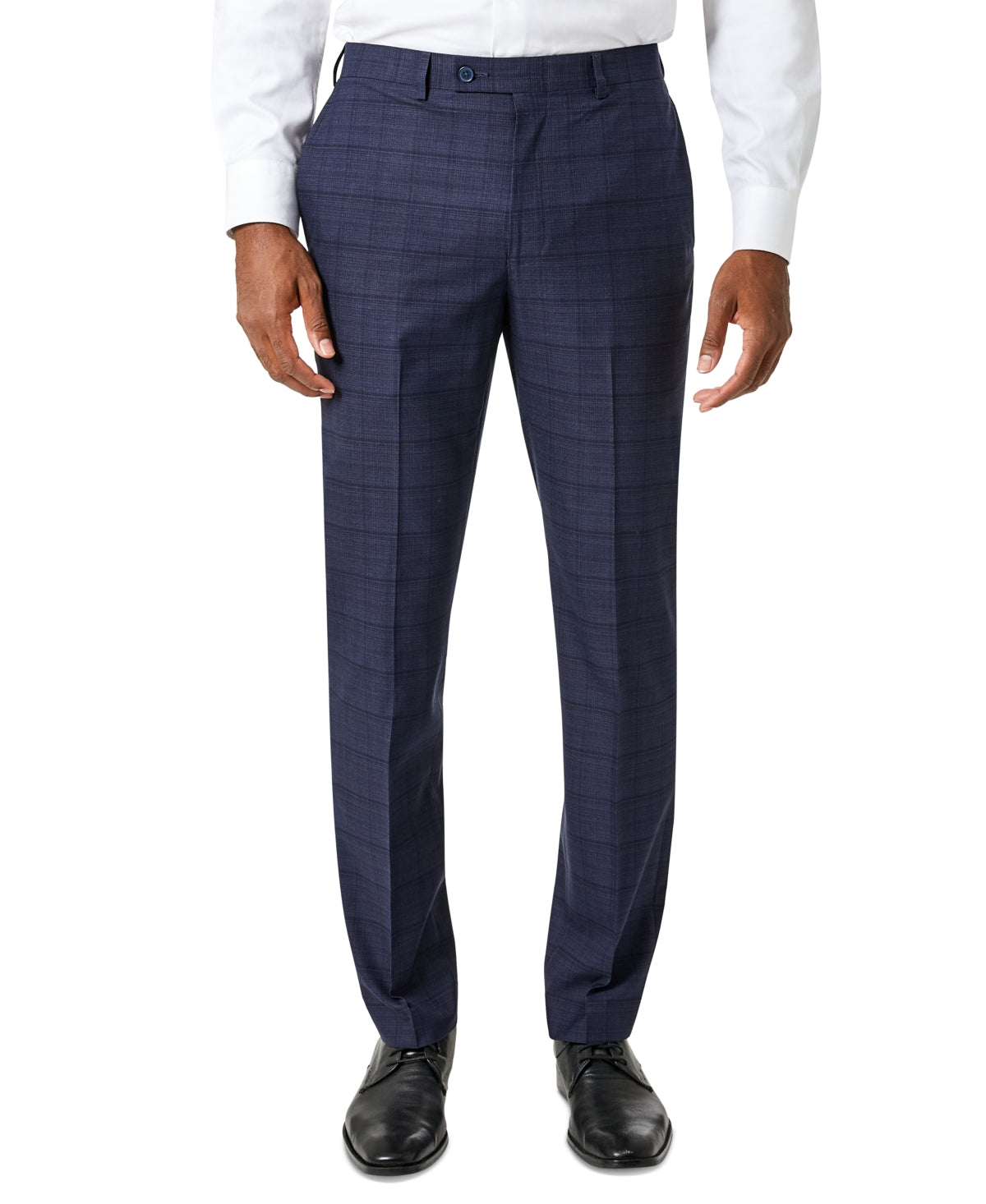 Calvin Klein Slim-Fit Dress Pants Dark Blue 32 x 32