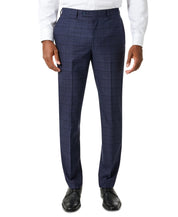 Calvin Klein Slim-Fit Dress Pants Dark Blue 32 x 32