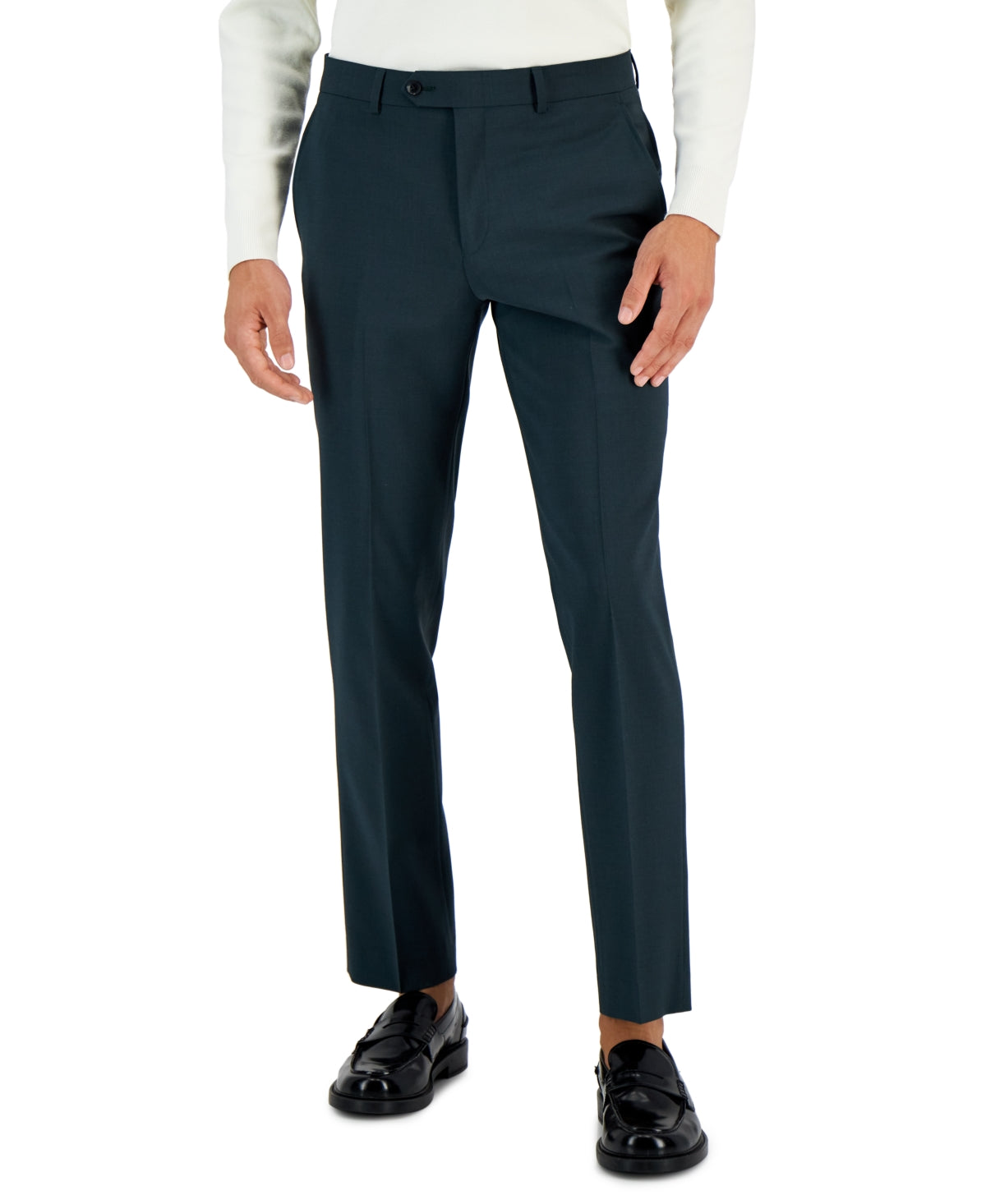 Bar Iii Men's Slim fit Green Suit Pants  36X32