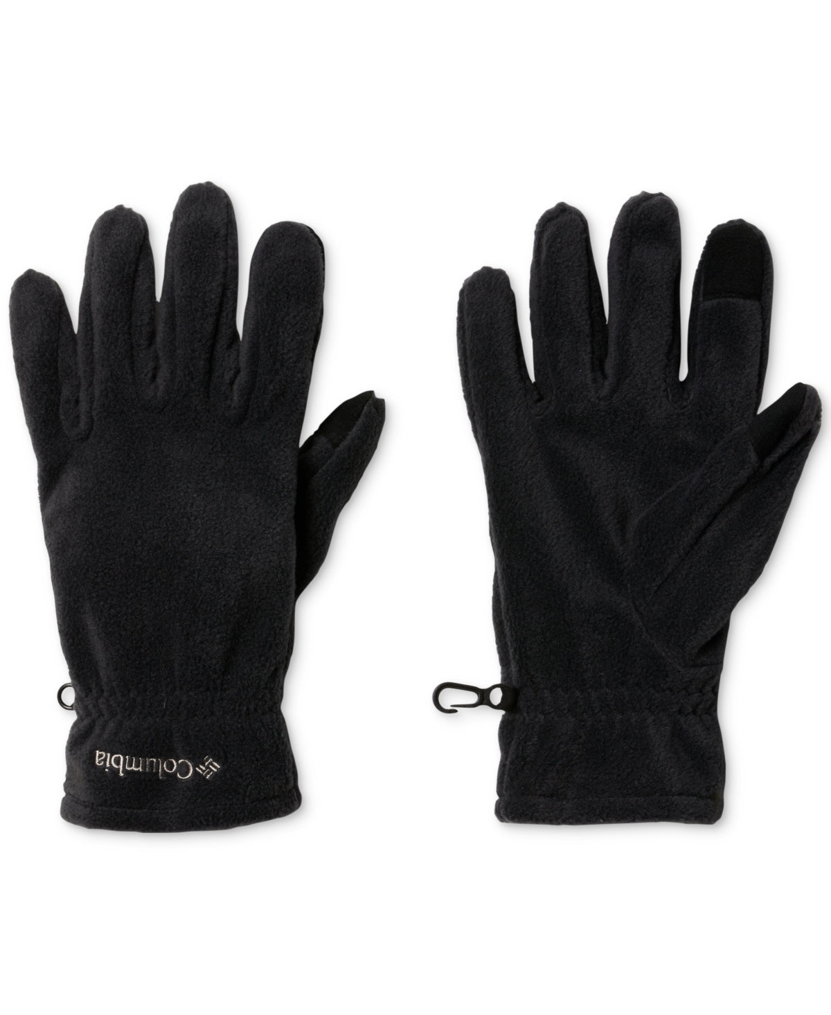 Columbia Steens Mountain Fleece Gloves Mens Collegiate Navy Blue