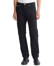 Calvin Klein Mens Straight fit Denim Jeans 36 / 32 Black Solid
