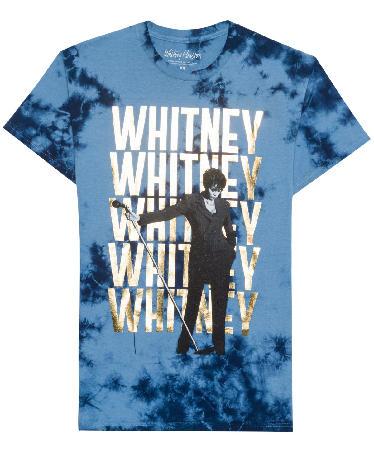 Hybrid Men's Whitney Short Sleeve Graphic T Shirt Blue XL