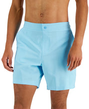 Club Room Men's Beach to Boardwalk Swim Trunks Basin Blue XL